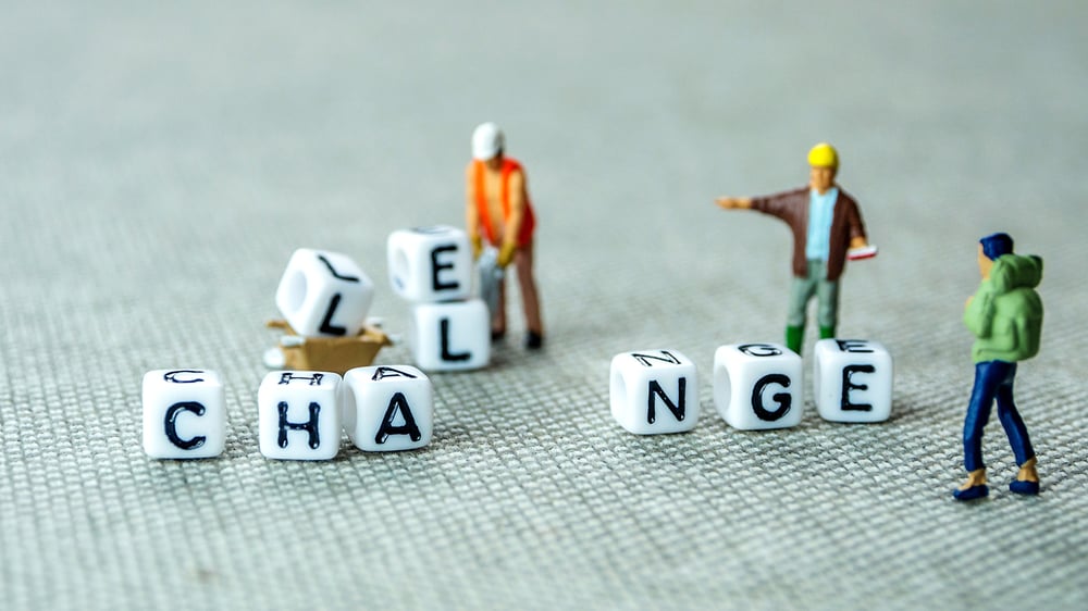 Removing white cubes with letters l and e of the word challenge Is your revenue integrity technology a catalyst—or deterrent—for growth?